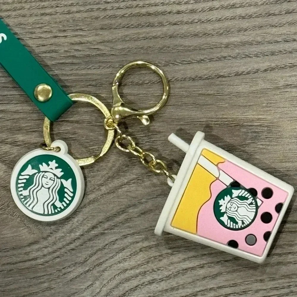 STARBUCKS BRANDED KEY CHAIN NIB
